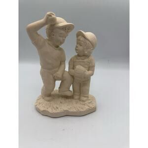 "Teaching Sis" Baseball Heartwarmers CG Alarcon Vintage 1st Edition 1993